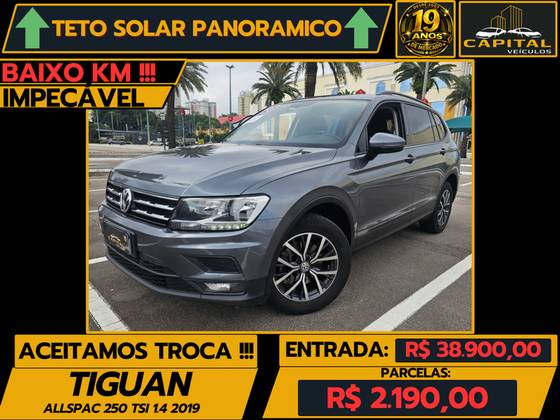VOLKSWAGEN TIGUAN 1.4 250 TSI TOTAL FLEX ALLSPACE TIPTRONIC VOLKSWAGEN TIGUAN 1.4 250 TSI TOTAL FLEX ALLSPACE TIPTRONIC